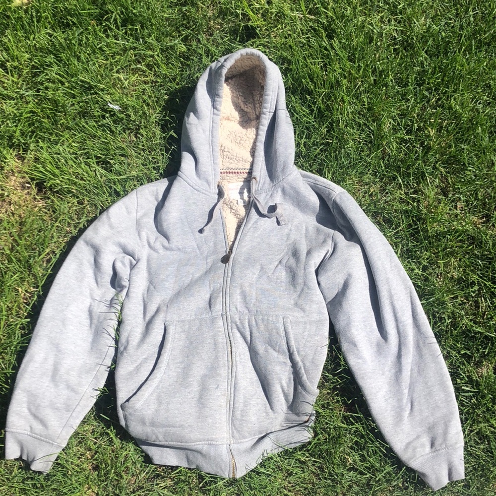 Vintage brand gray hoodie